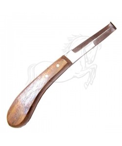 Half Double Edge Hoof Knife